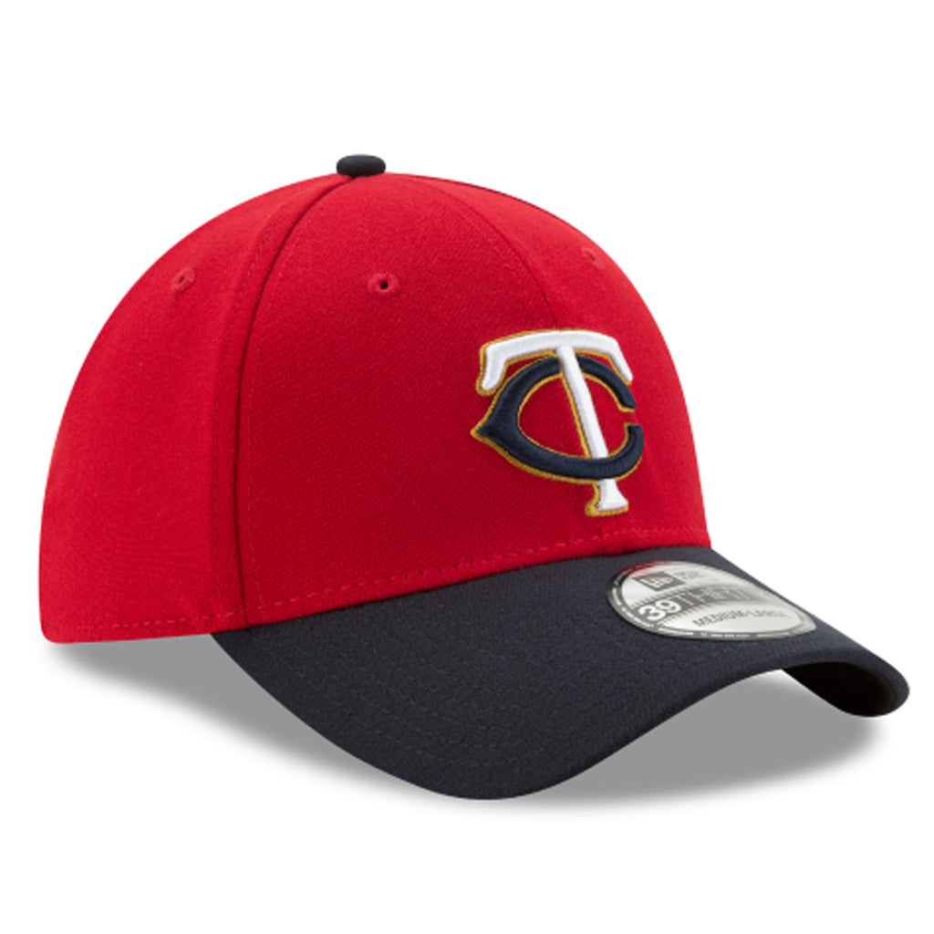 [11273070] Mens New Era MLB 39Thirty Flex Fit Cap - Minnesota Twins