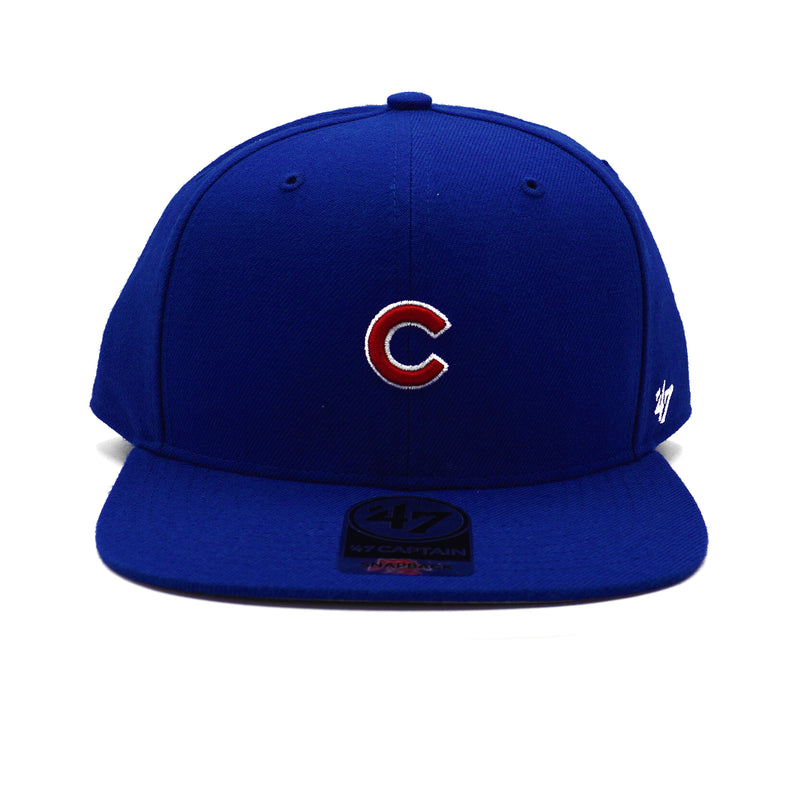 Mens 47 Brand Chicago Cubs Captain Snapback - Blue