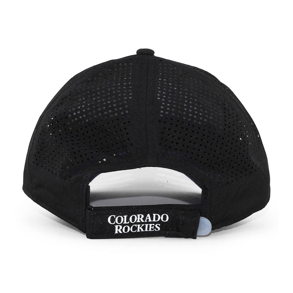 [11591258] Mens New Era MLB Colorado Rockies Perforated 9Twenty Adjustable