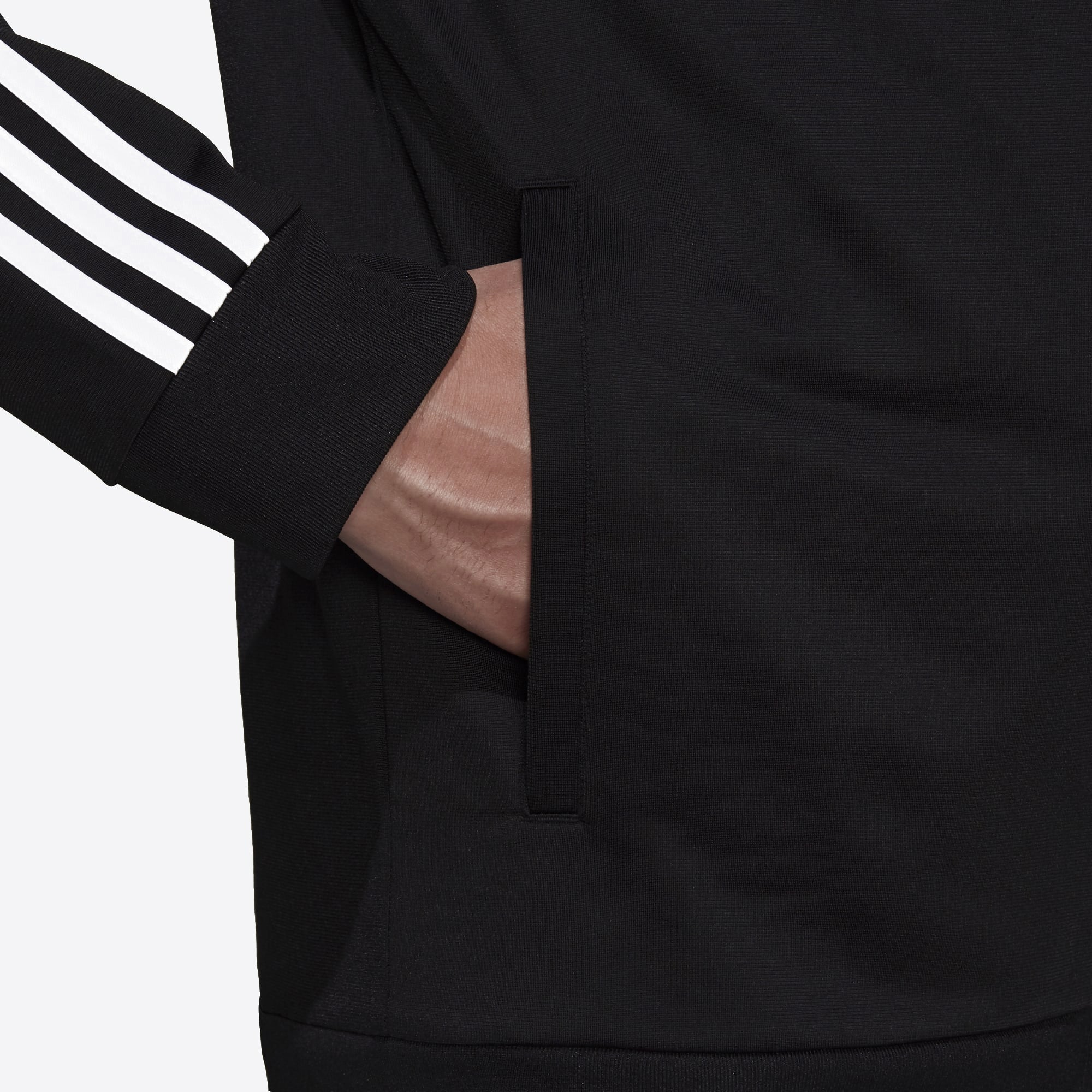 [H46099] Mens Adidas 3 Stipe Tricot Track Jacket