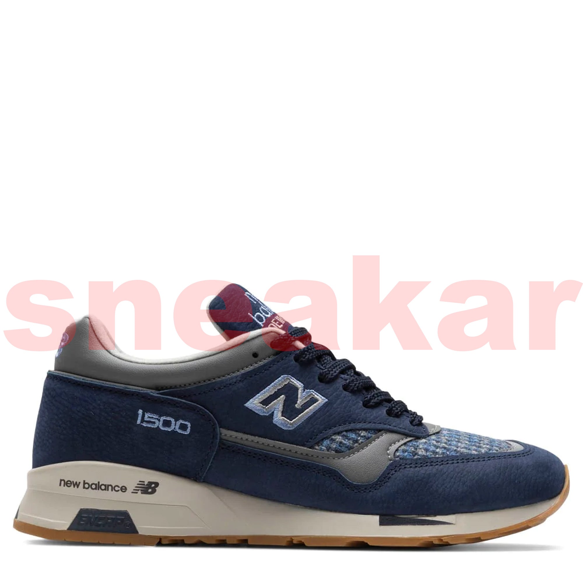 [M1500HT] Mens New Balance 1500 MiUK 'Navy Grey Harris Tweed'