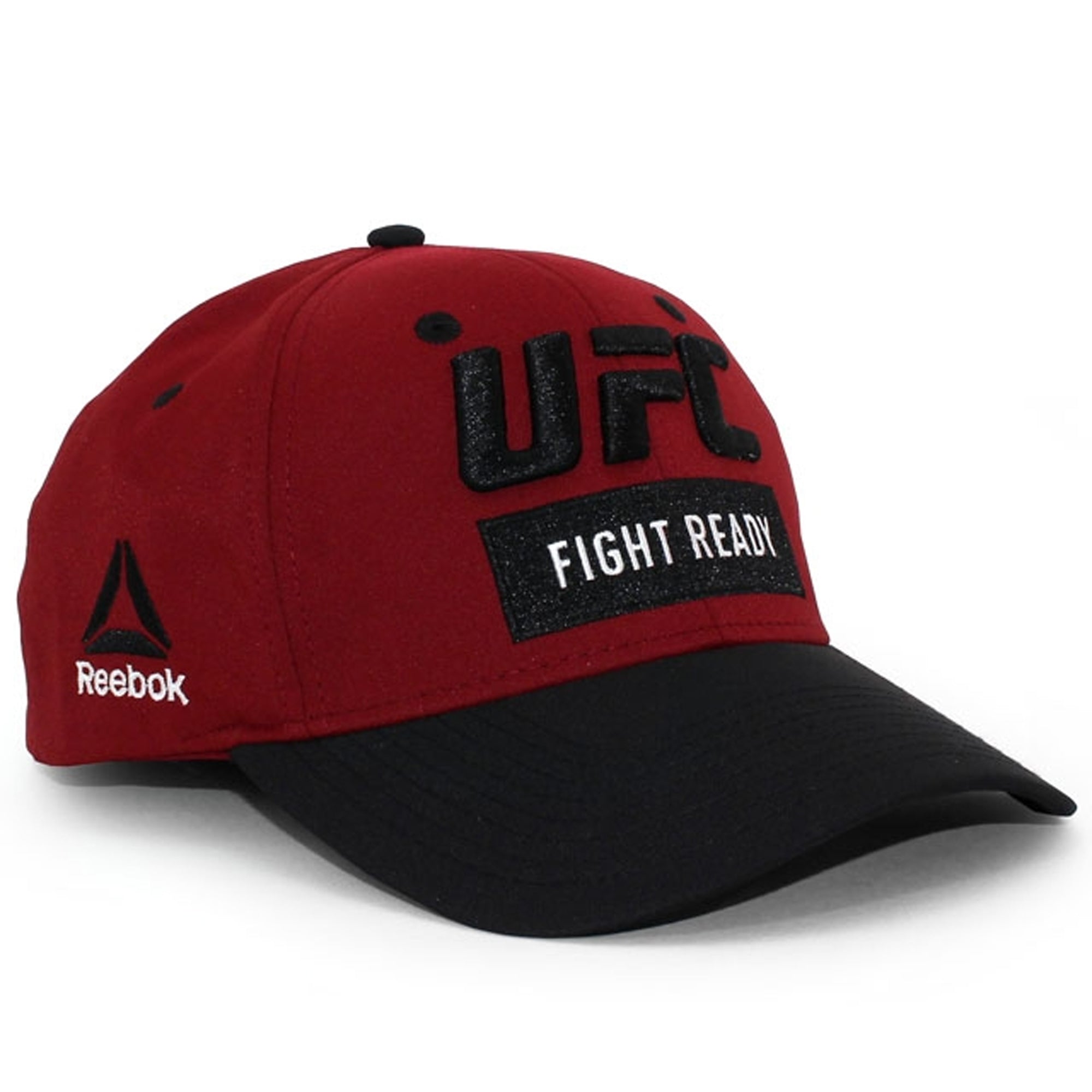 [125VZ] UFC Structured Snapback  Adjustable Hat - Red | Black