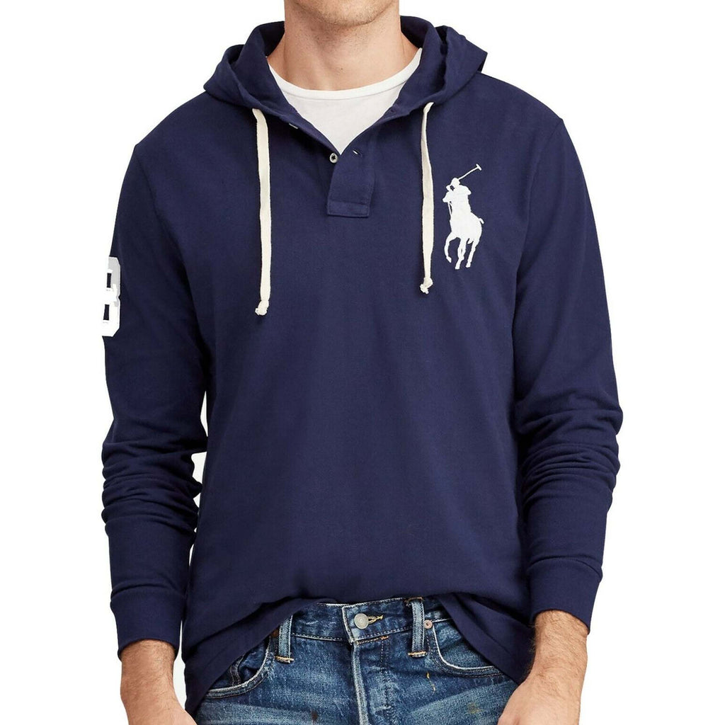 [710732659004] Polo Ralph Lauren Mens Classic Mesh Long Sleeve Hoodie