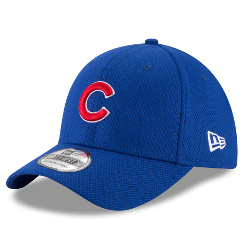 [70322398] Mens New Era MLB 39Thirty Diamond Era Flex Fit Cap - Chicago Cubs