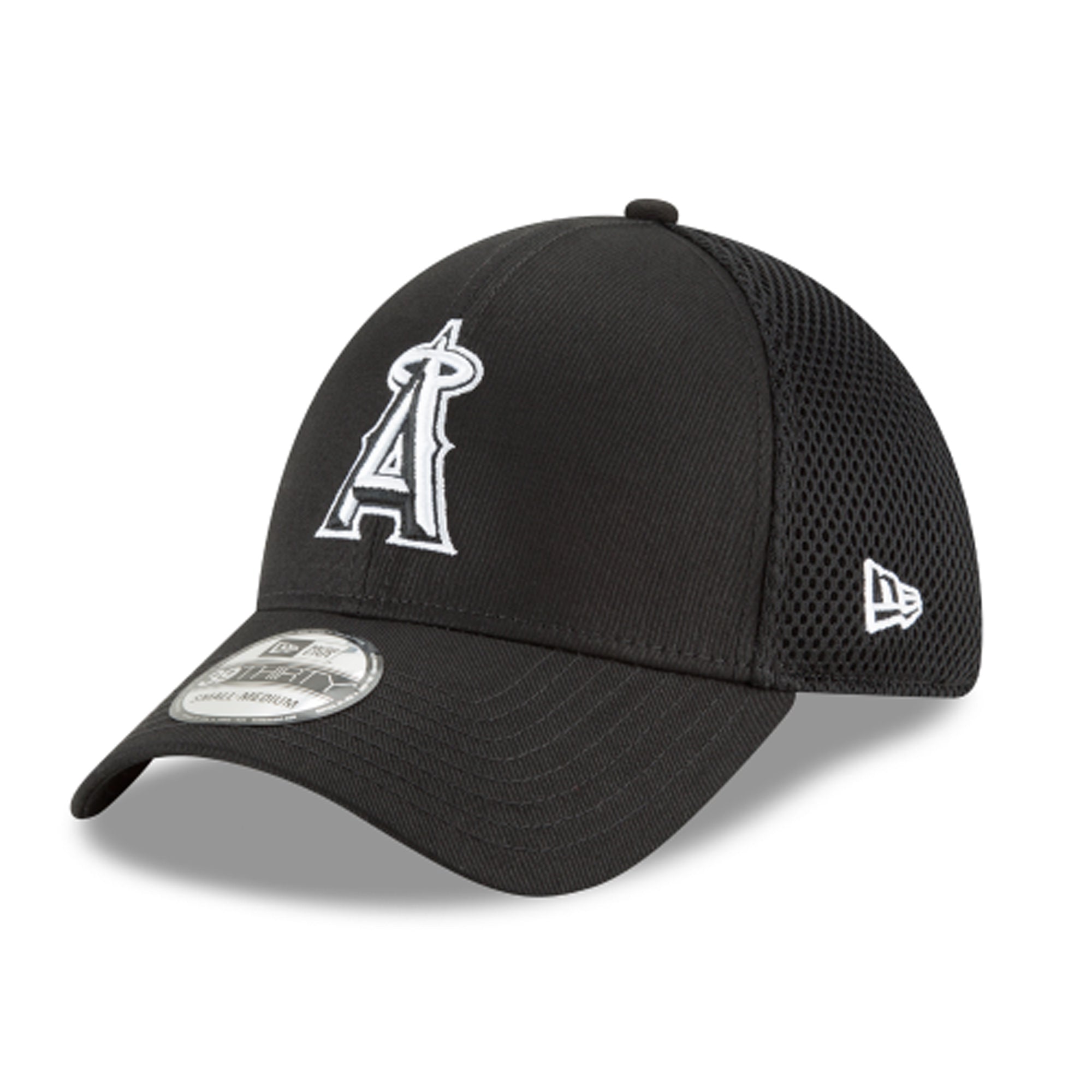 [11591306] Mens New Era MLB 39Thirty Neo Flex Fit Cap - Los Angeles Angels