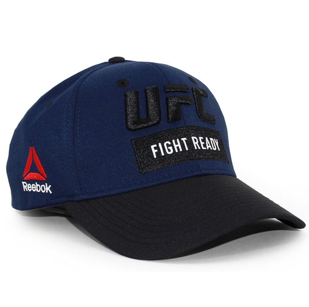 [125VZ] UFC Structured Snapback Adjustable Hat - Navy | Black