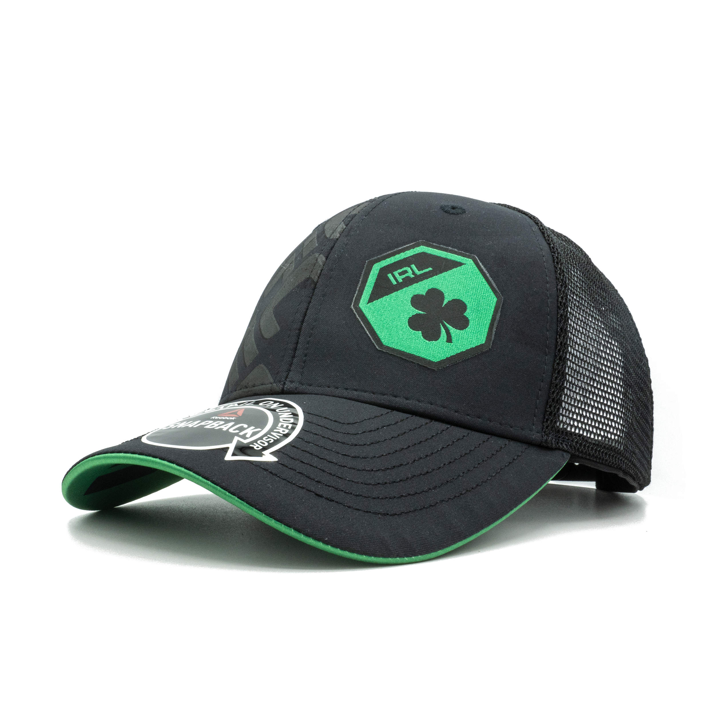 [AX0012] Mens Reebok UFC Ireland Mesh Trucker Snapback Hat