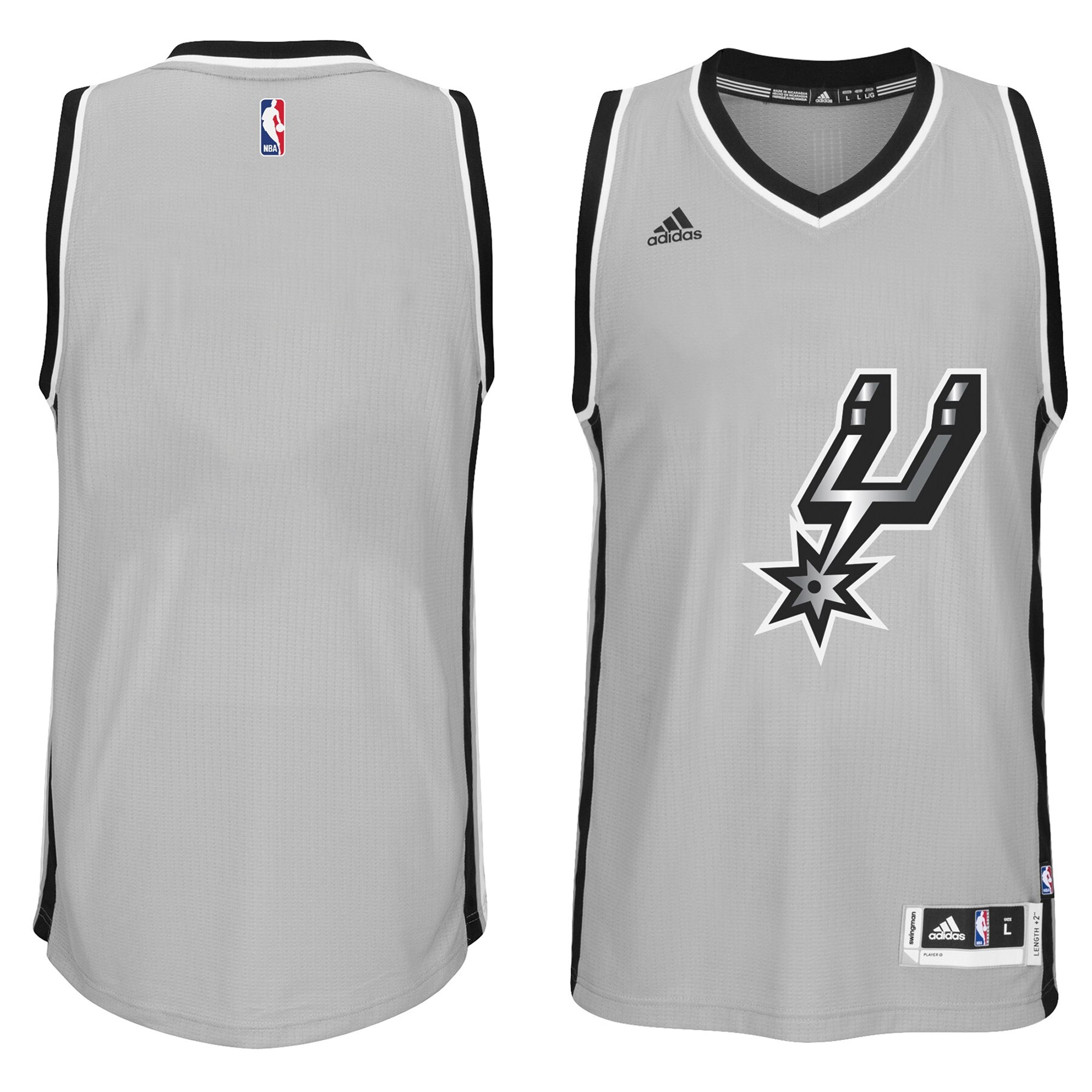 [H82382] Mens Adidas San Antonio Spurs Swingman Jersey
