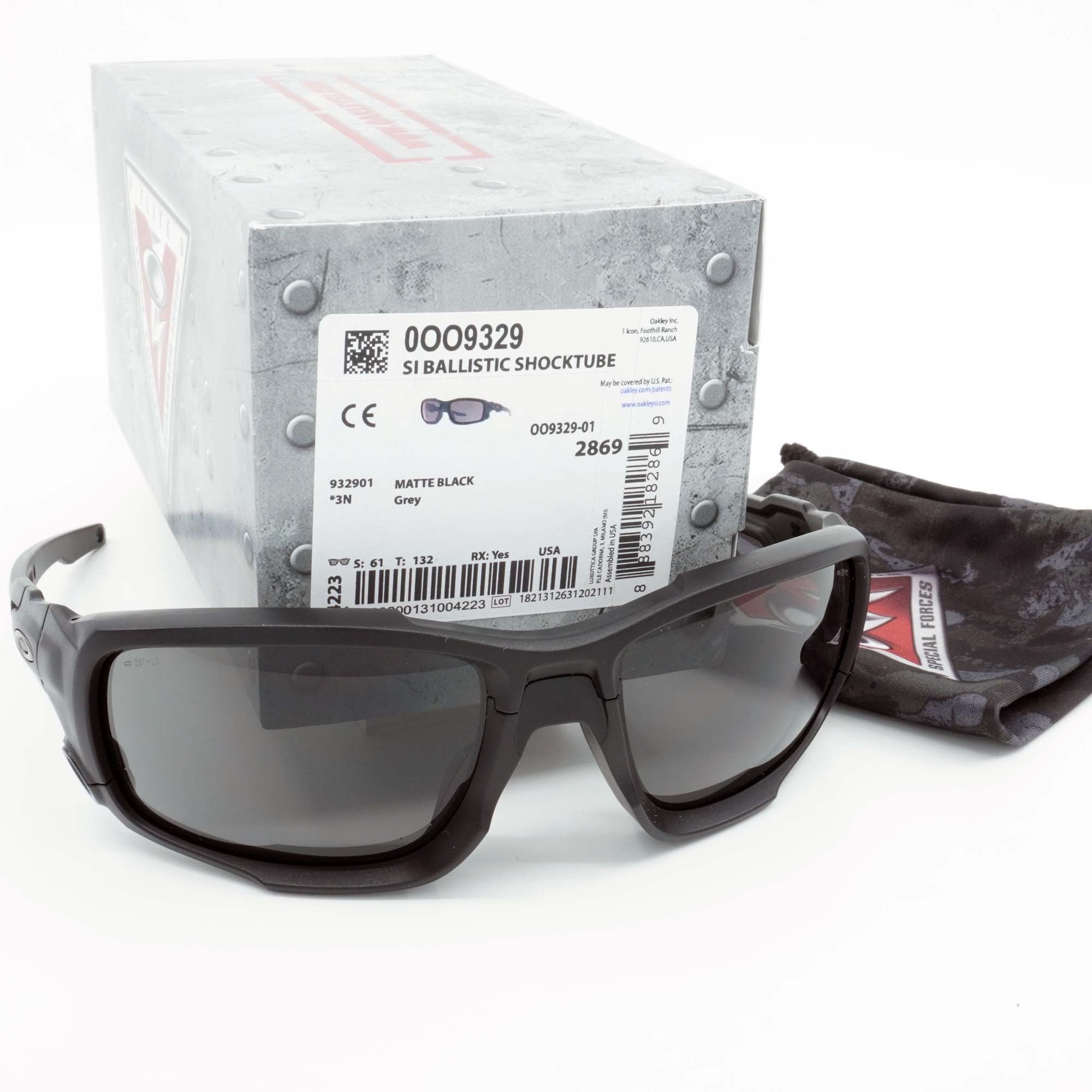 [OO9329-01] Mens Oakley SI Ballistic Shocktube Sunglasses