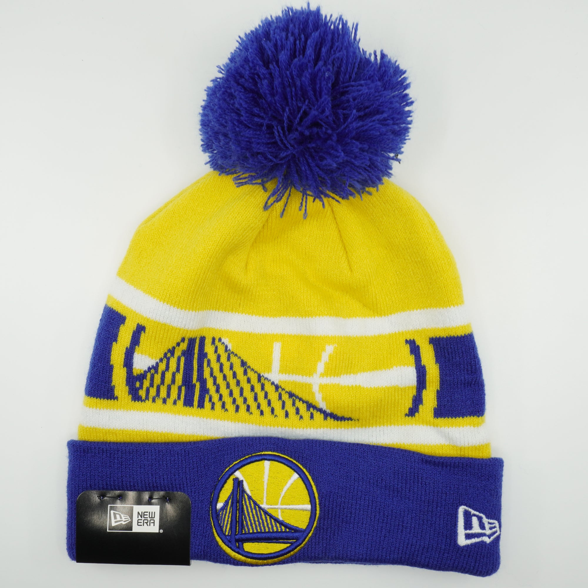 [80621729] Mens New Era NBA Golden State Warriors Callout Pom