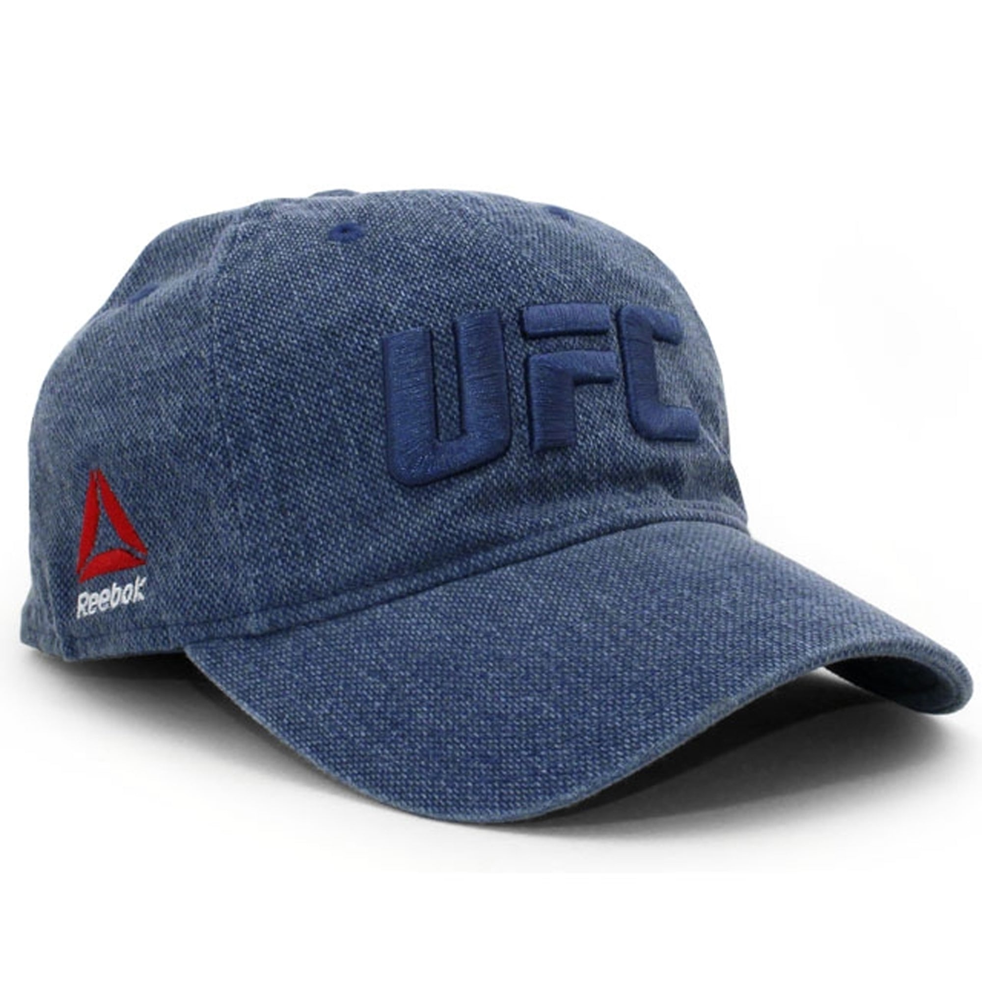 [QB26Z] UFC Dad Slouch Snapback Hat - Denim Blue
