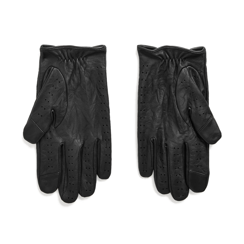 [PG0112-001] Mens Polo Ralph Lauren PERFORATED DRIVING TOUCH GLOVES