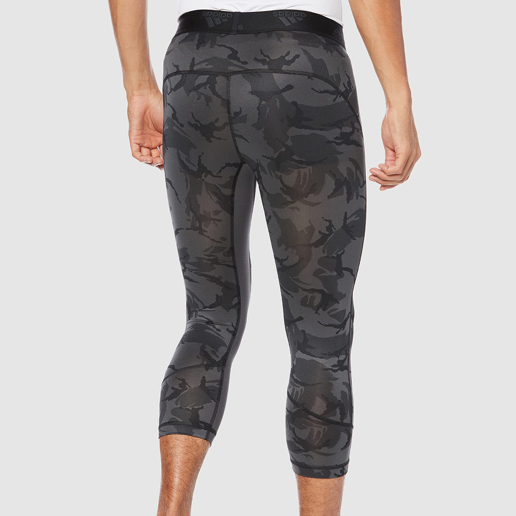 [H61590] Mens Adidas Camo 3/4 Tights