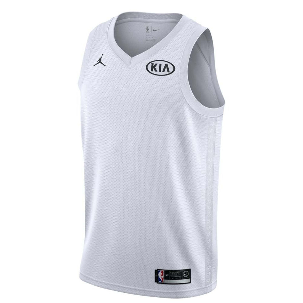 [AH9527-100] Mens Air Jordan NBA 2018 All Star Game Blank Swingman Jersey