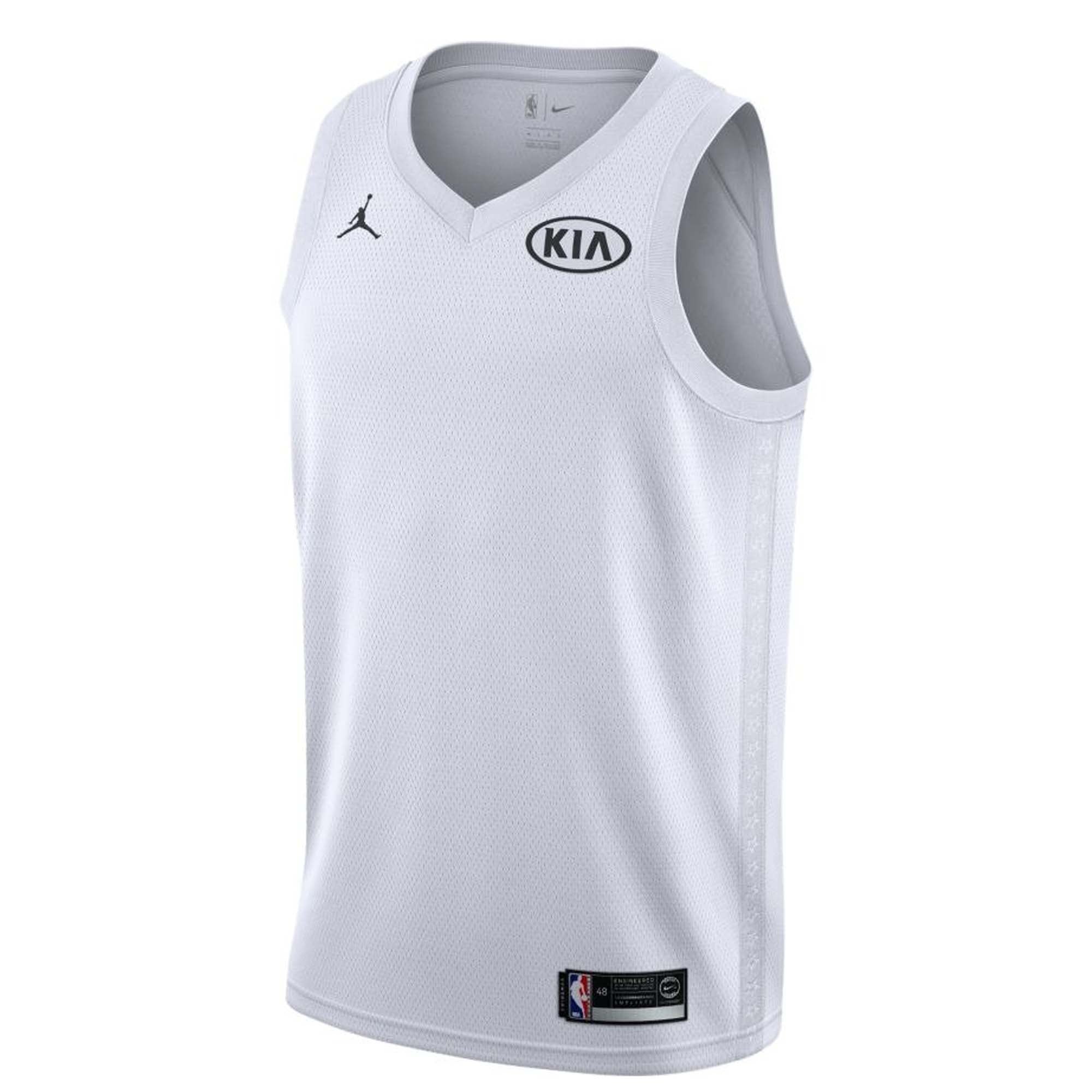 [AH9527-100] Mens Air Jordan NBA 2018 All Star Game Blank Swingman Jersey