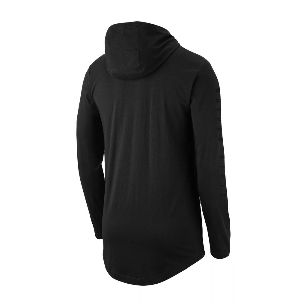 [939155-010] Mens Nike NBA Golden State Warriors Long Sleeve Hooded T-Shirt