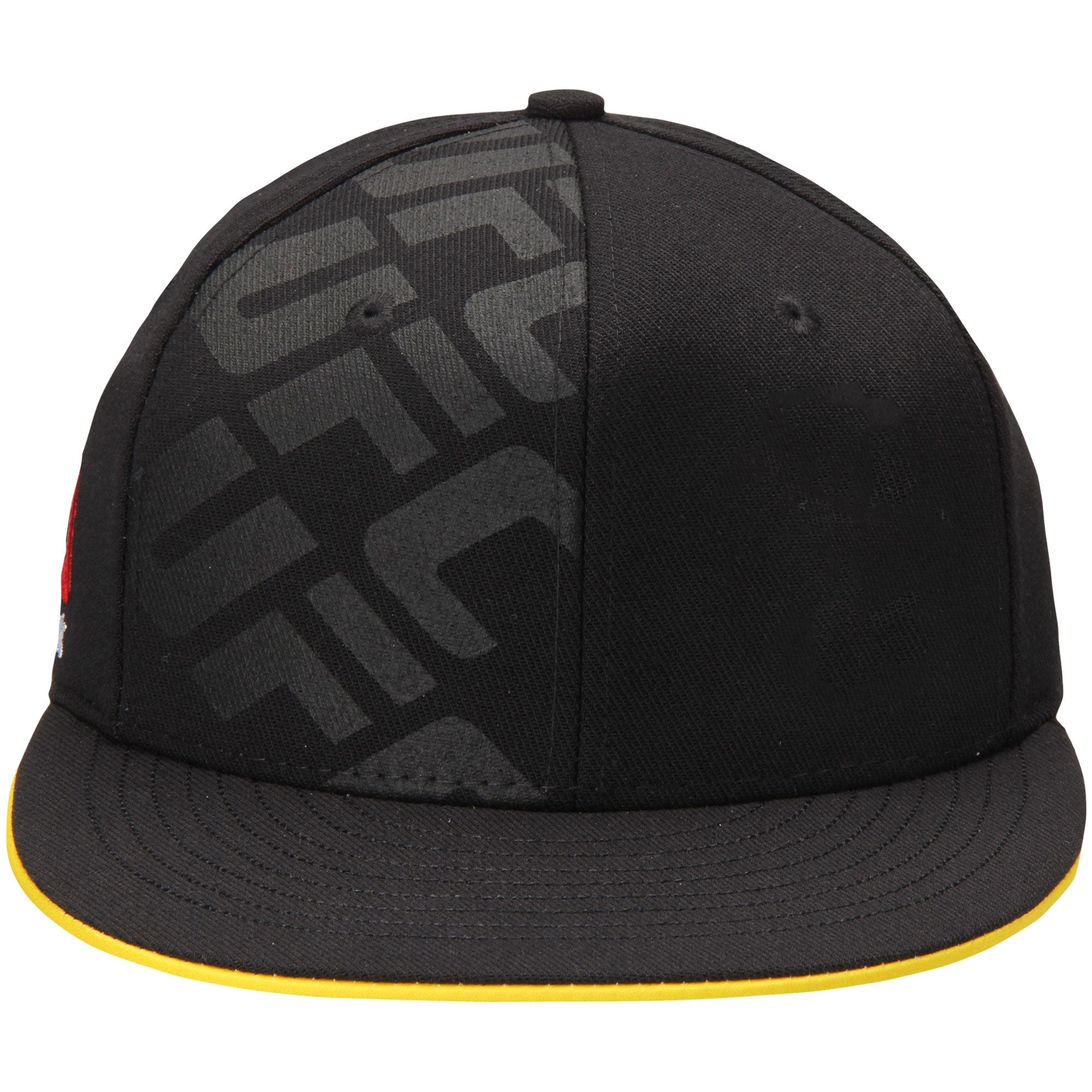 [M641Z] UFC Flexfit Hat - Black | Yellow