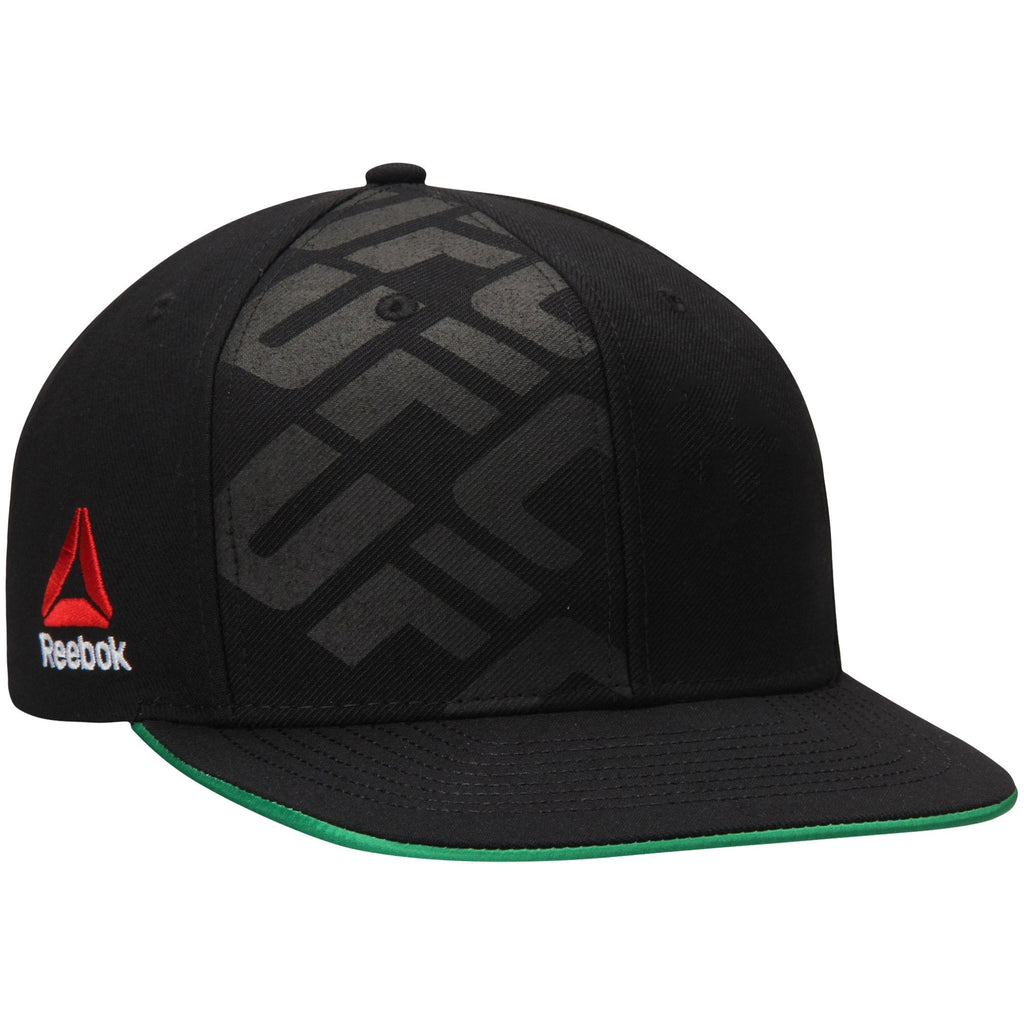 [M641Z] UFC Flexfit Hat - Black | Green