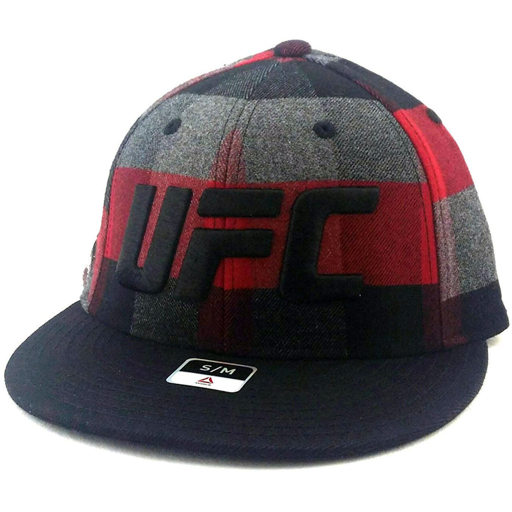 [M850Z] UFC Buffalo Plaid Flannel FVF Hat