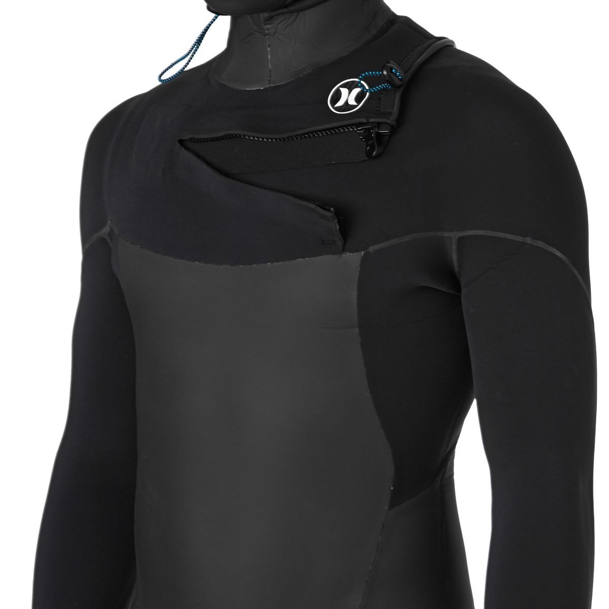 [MFS0000250-00A] Mens Hurley Phantom 403 Hooded Full Suit Chest Zip