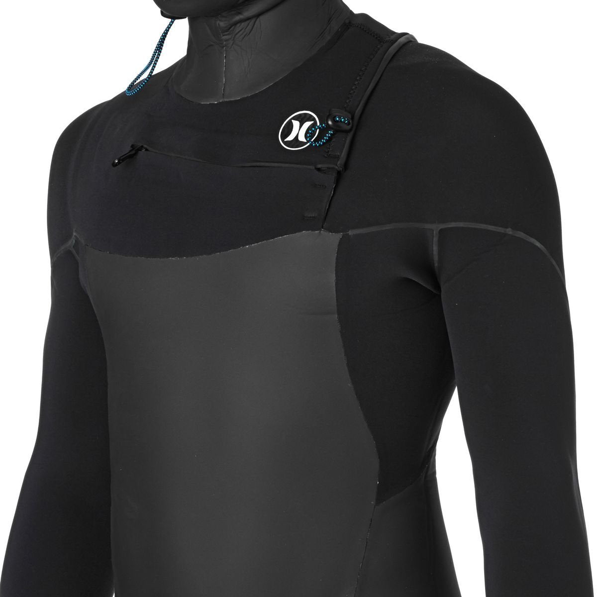 [MFS0000250-00A] Mens Hurley Phantom 403 Hooded Full Suit Chest Zip