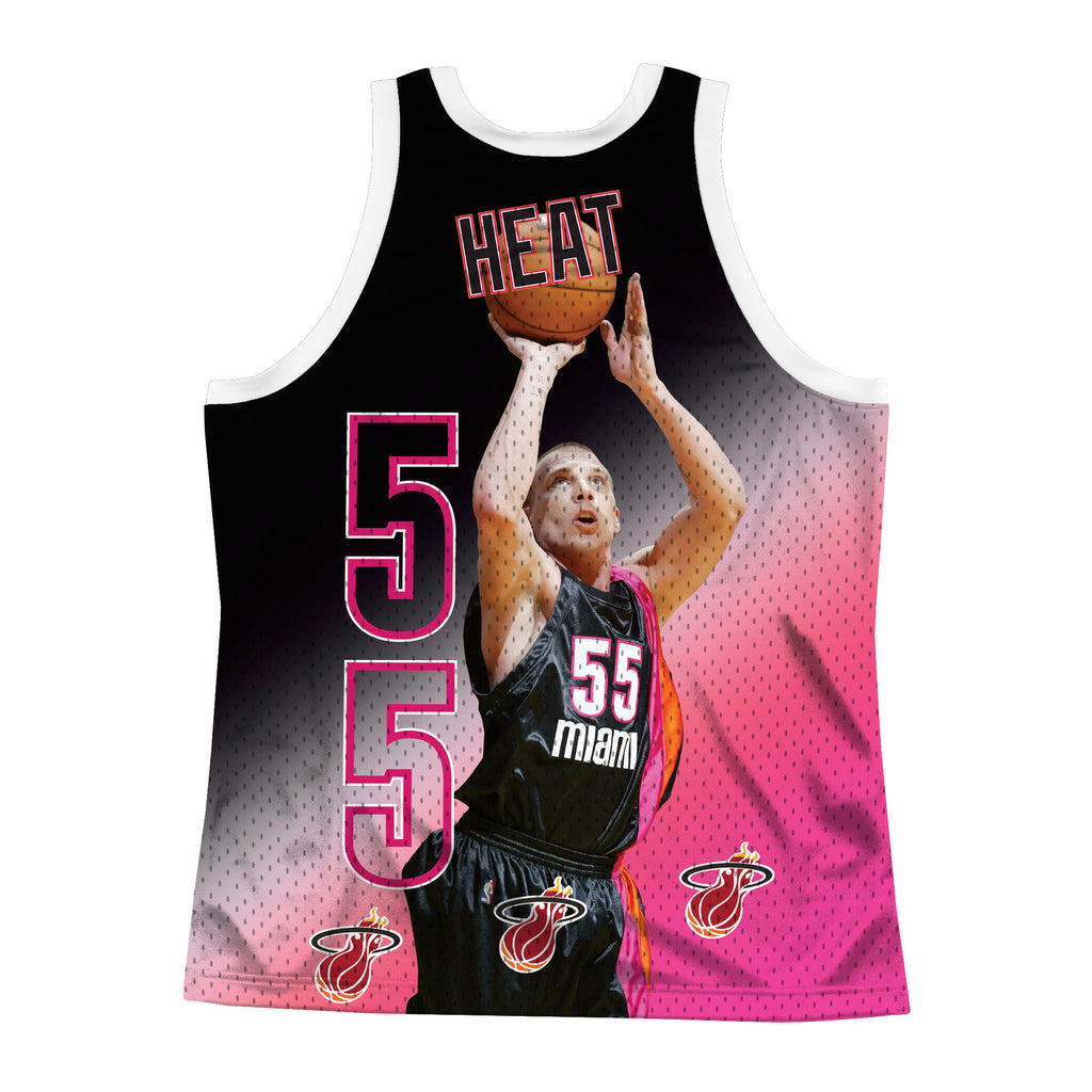 Mens Mitchell & Ness NBA Behind The Back Tank Miami Heat Jason Williams