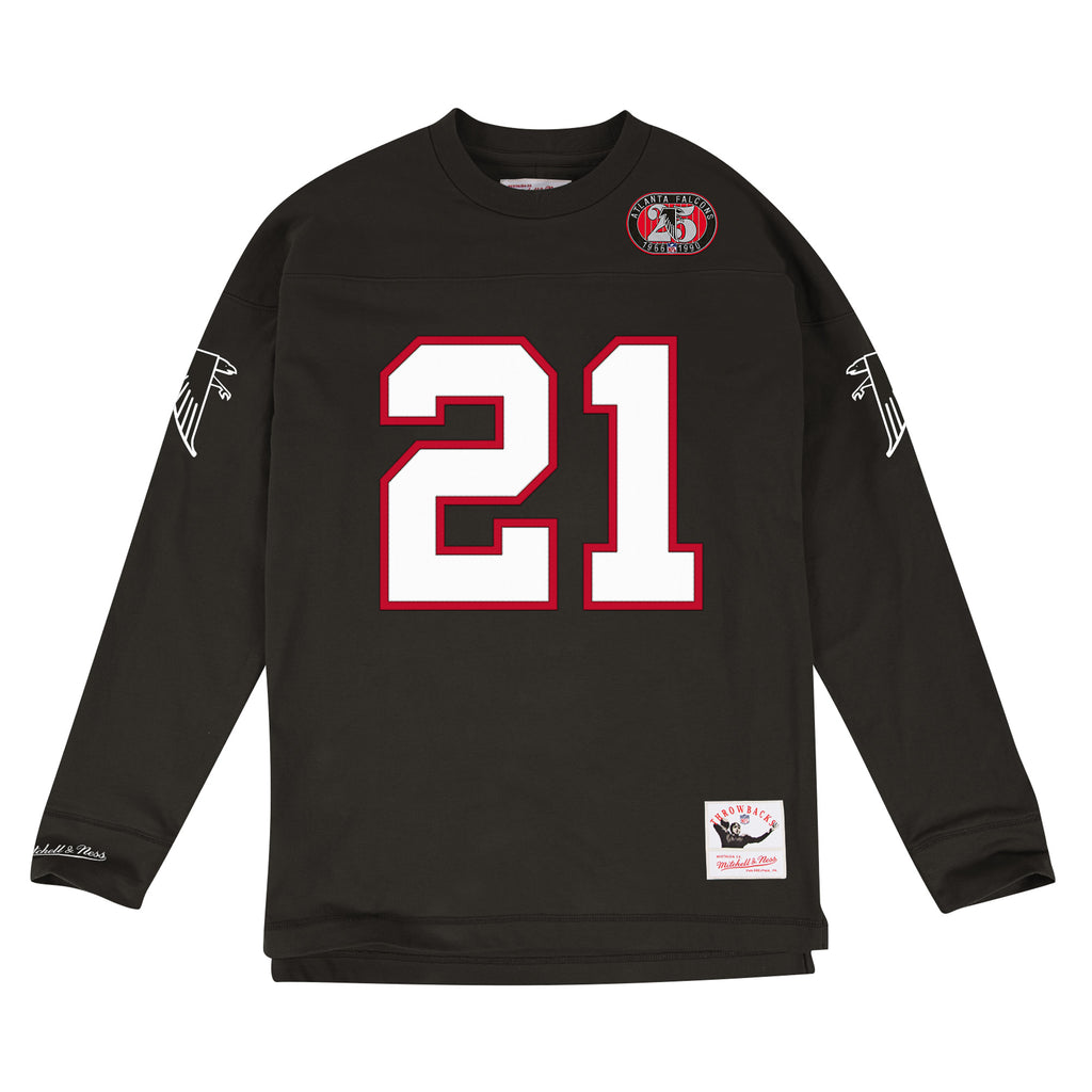Mens Mitchell & Ness NFL N&N Longsleeve Atlanta Falcons 1989 Deion Sanders