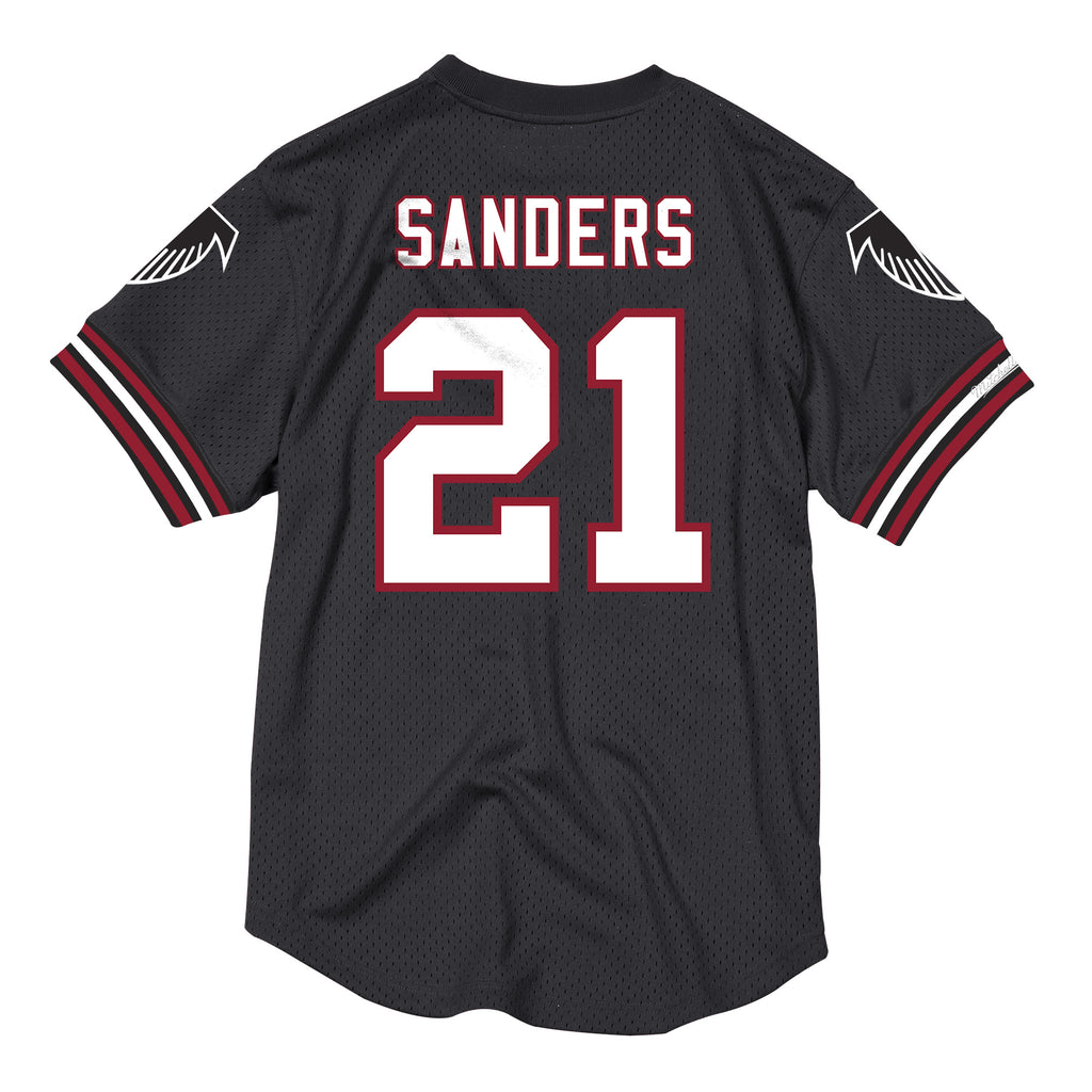 Mens Mitchell & Ness NFL Name & Number Mesh Crew Neck Atlanta Falcons
