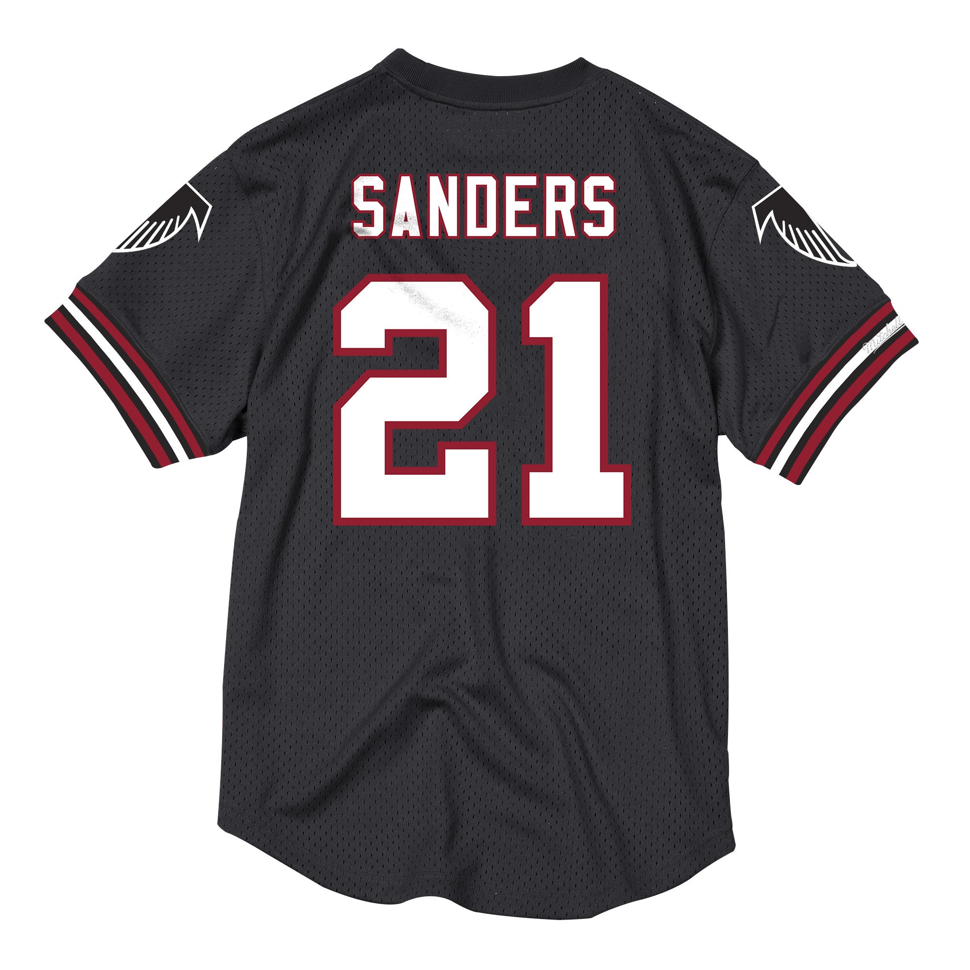 Mens Mitchell & Ness NFL Name & Number Mesh Crew Neck Atlanta Falcons
