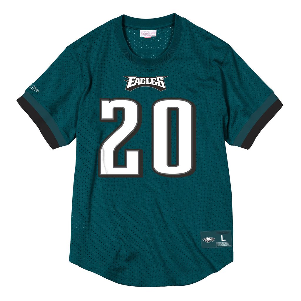 Mens Mitchell & Ness NFL N&N Mesh Crew Neck Philadelphia Eagles 2003 Brian Dawkins