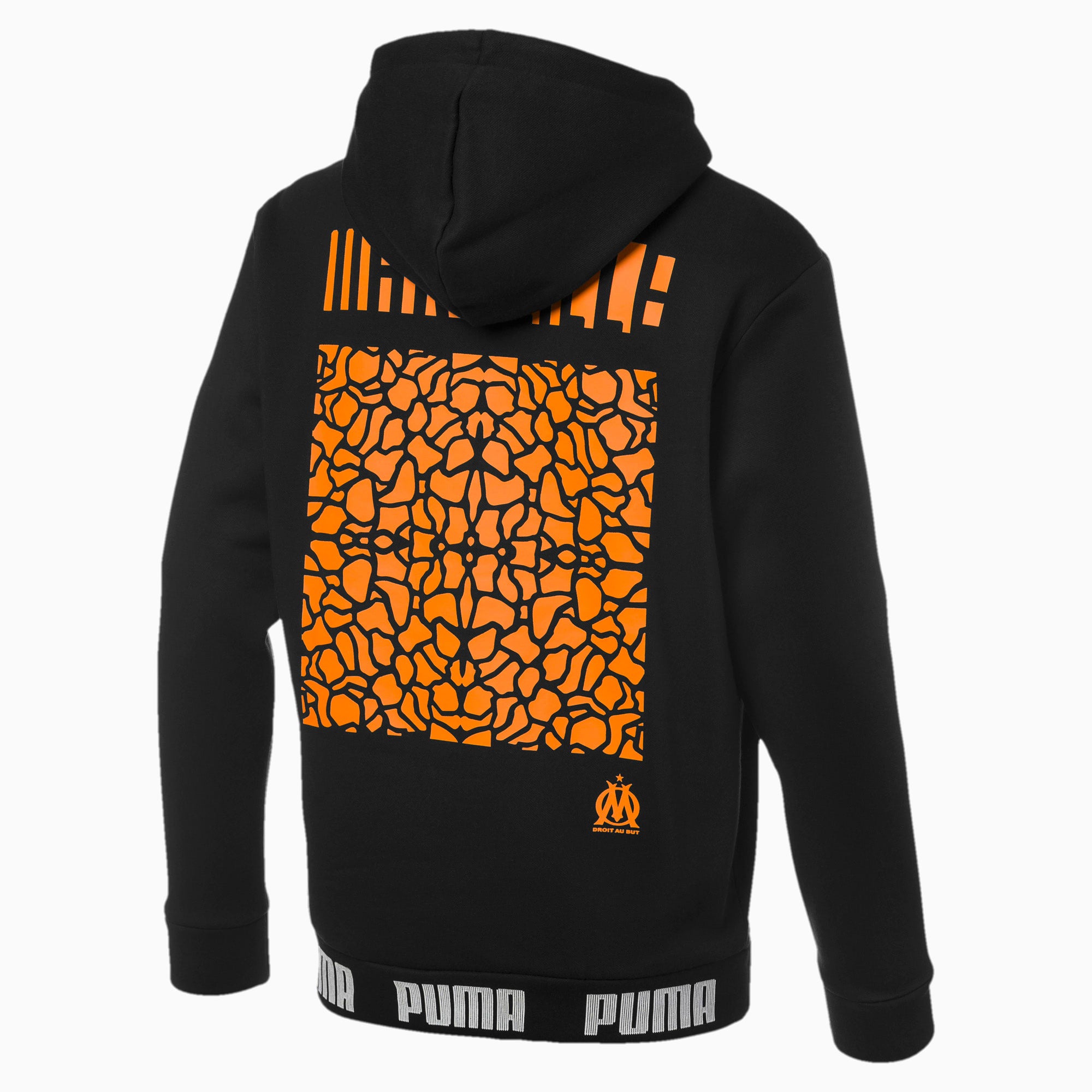 [756070-01] Mens Puma OM Olympique de Marseille Ftbl Culture Hoody