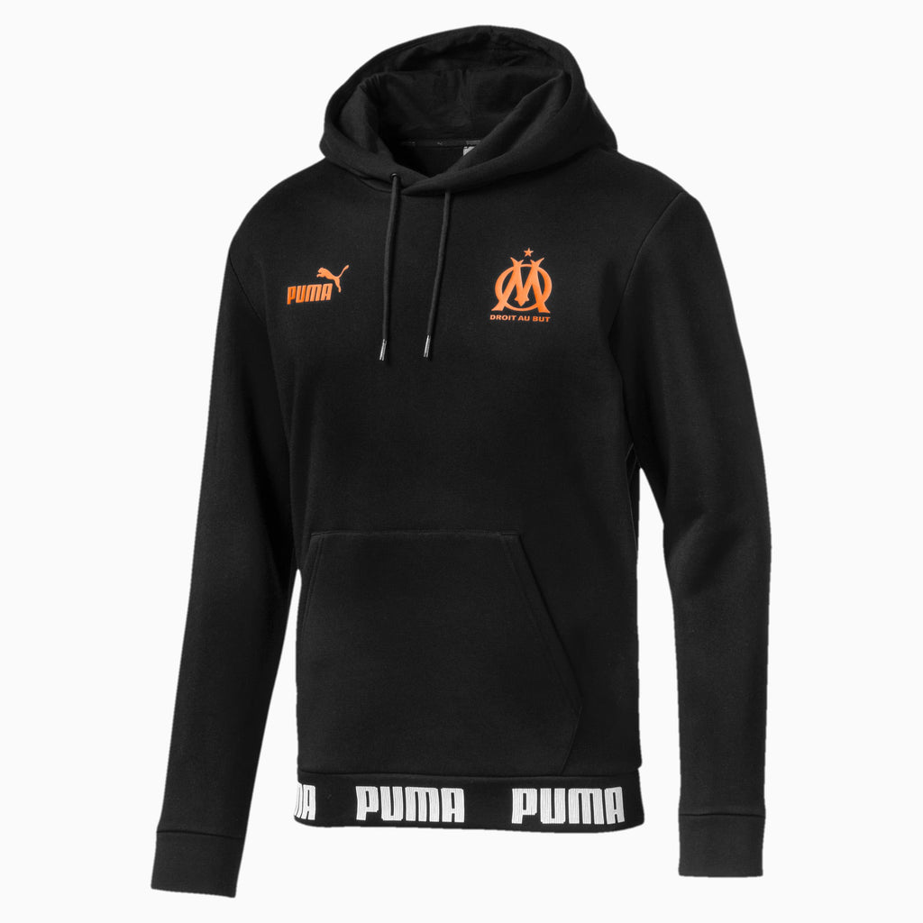 [756070-01] Mens Puma OM Olympique de Marseille Ftbl Culture Hoody