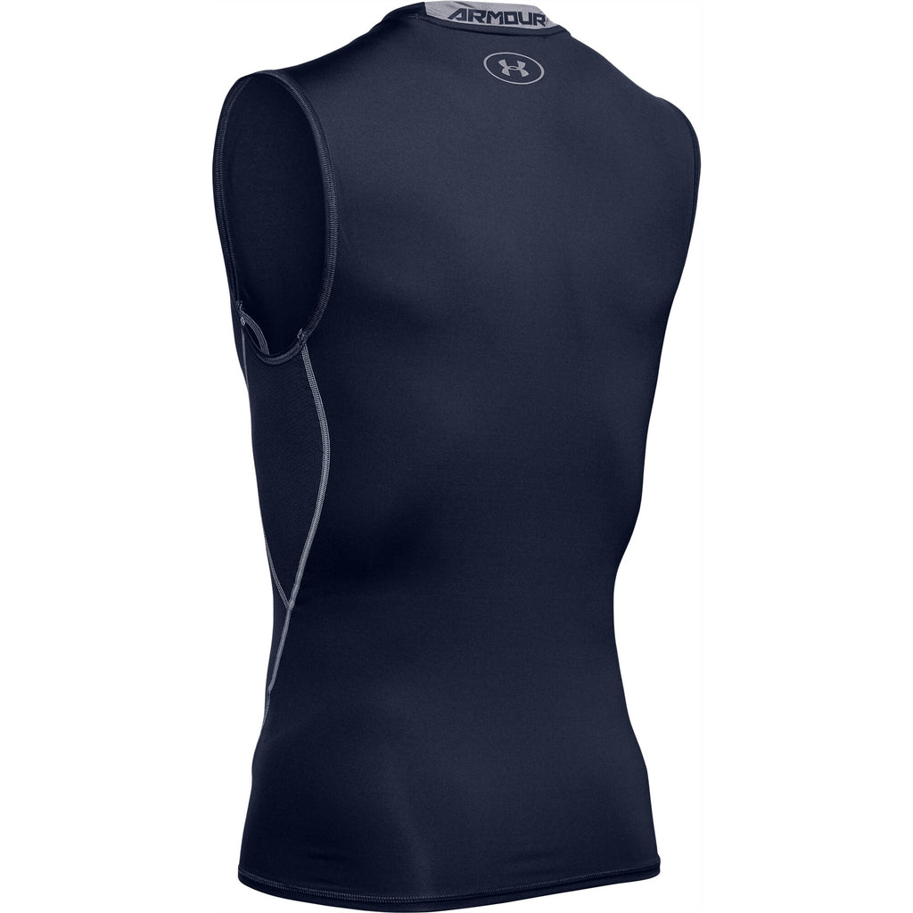 [1257469-410] Mens Under Armour HeatGear Armour Sleeveless Compression Shirt