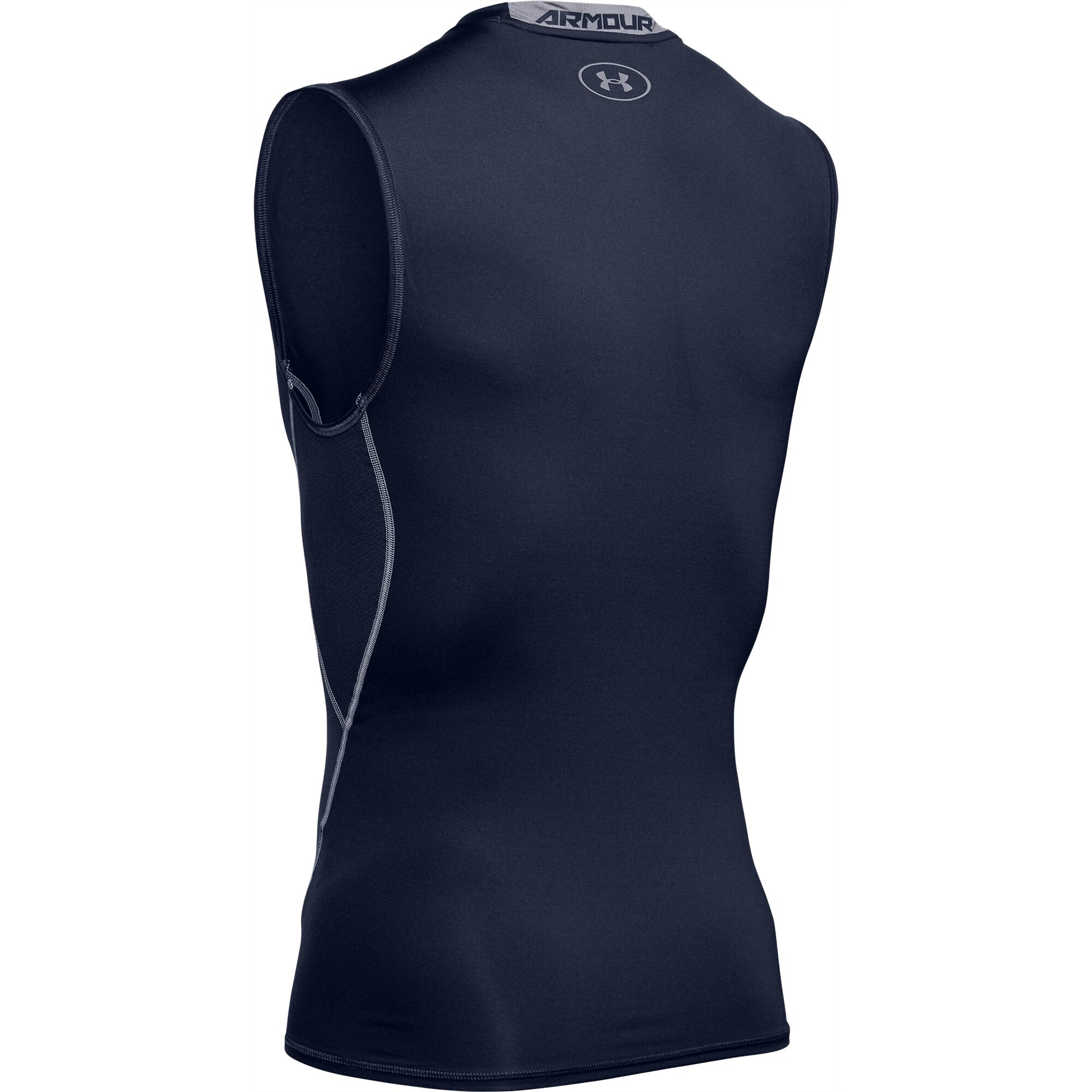 [1257469-410] Mens Under Armour HeatGear Armour Sleeveless Compression Shirt