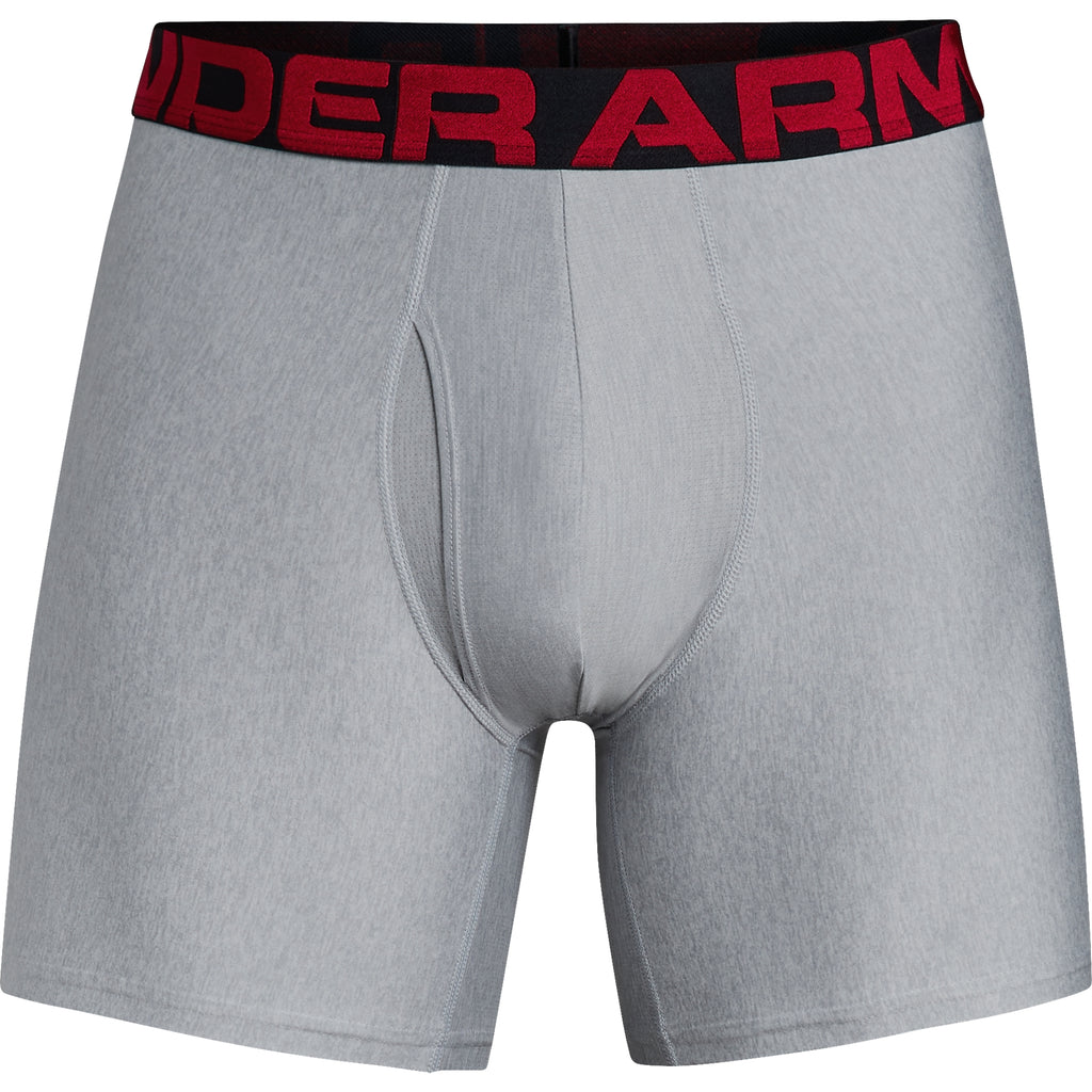 [1327415-011] Mens Under Armour Tech 6in 2 Pack