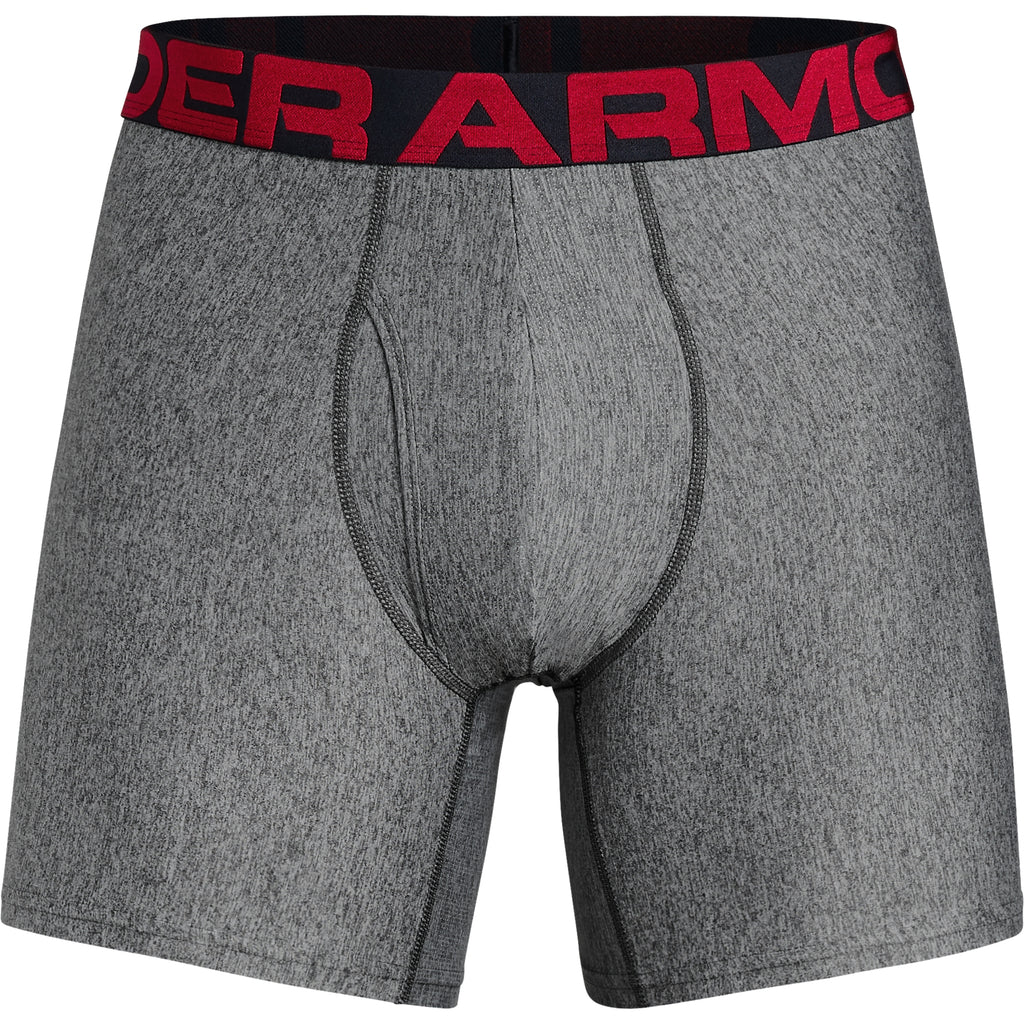 [1327415-011] Mens Under Armour Tech 6in 2 Pack