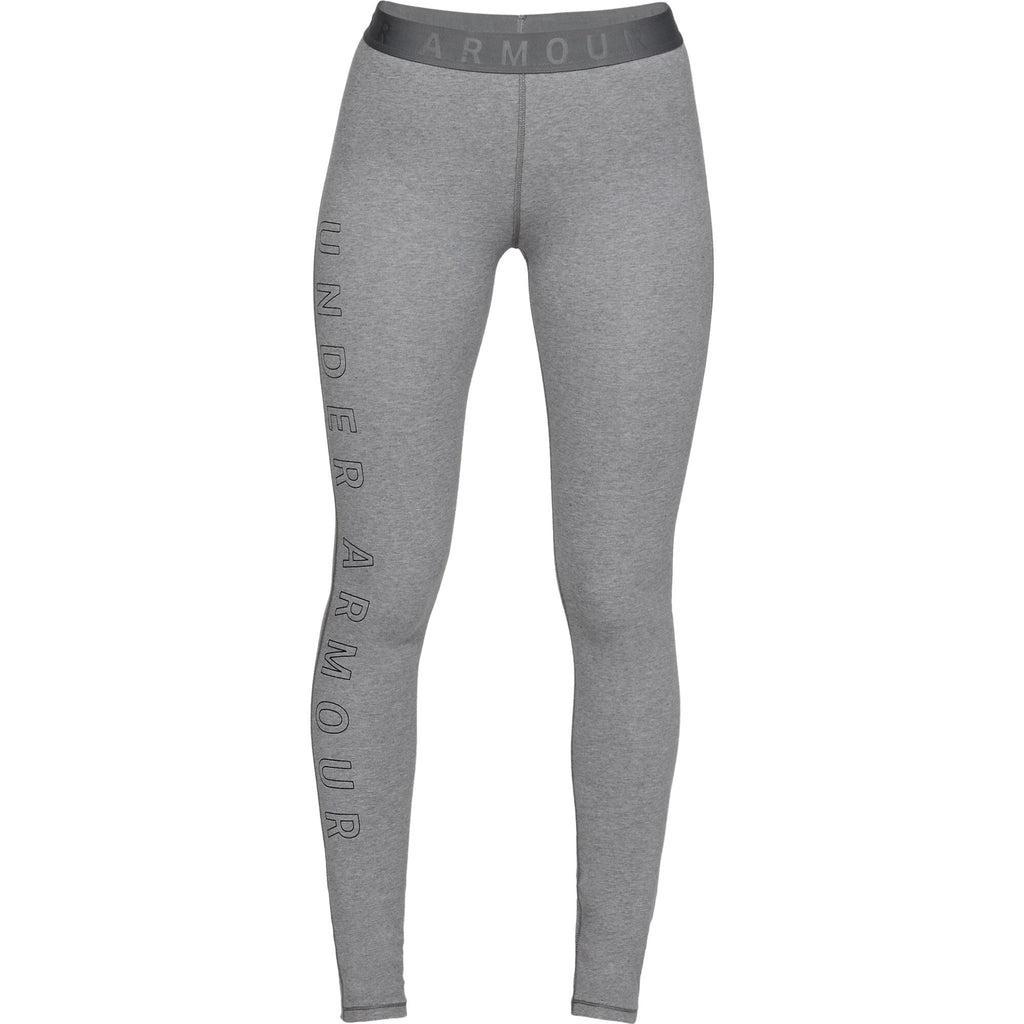 [1329318-012] Womens Under Armour Favorite Legging Wordmark Graphic