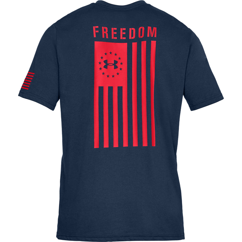 [1333350-409] Mens Under Armour Freedom Flag T-Shirt