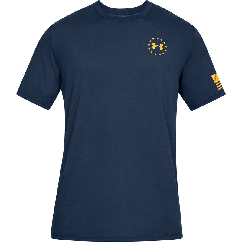 [1333350-410] Mens Under Armour Freedom Flag T-Shirt