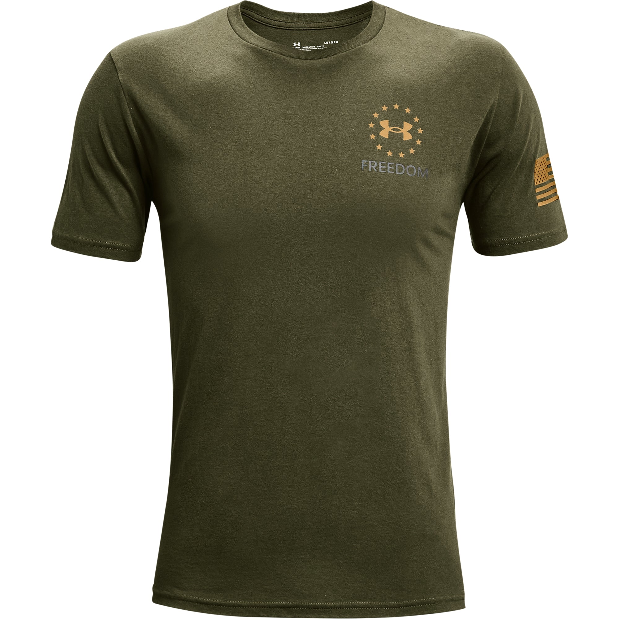 [1362049-390] Mens Under Armour Freedom USA Eagle T