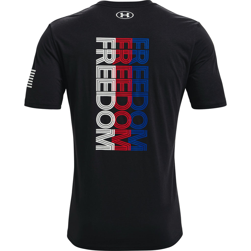[1362052-001] Mens Under Armour Freedom Back Lockup T
