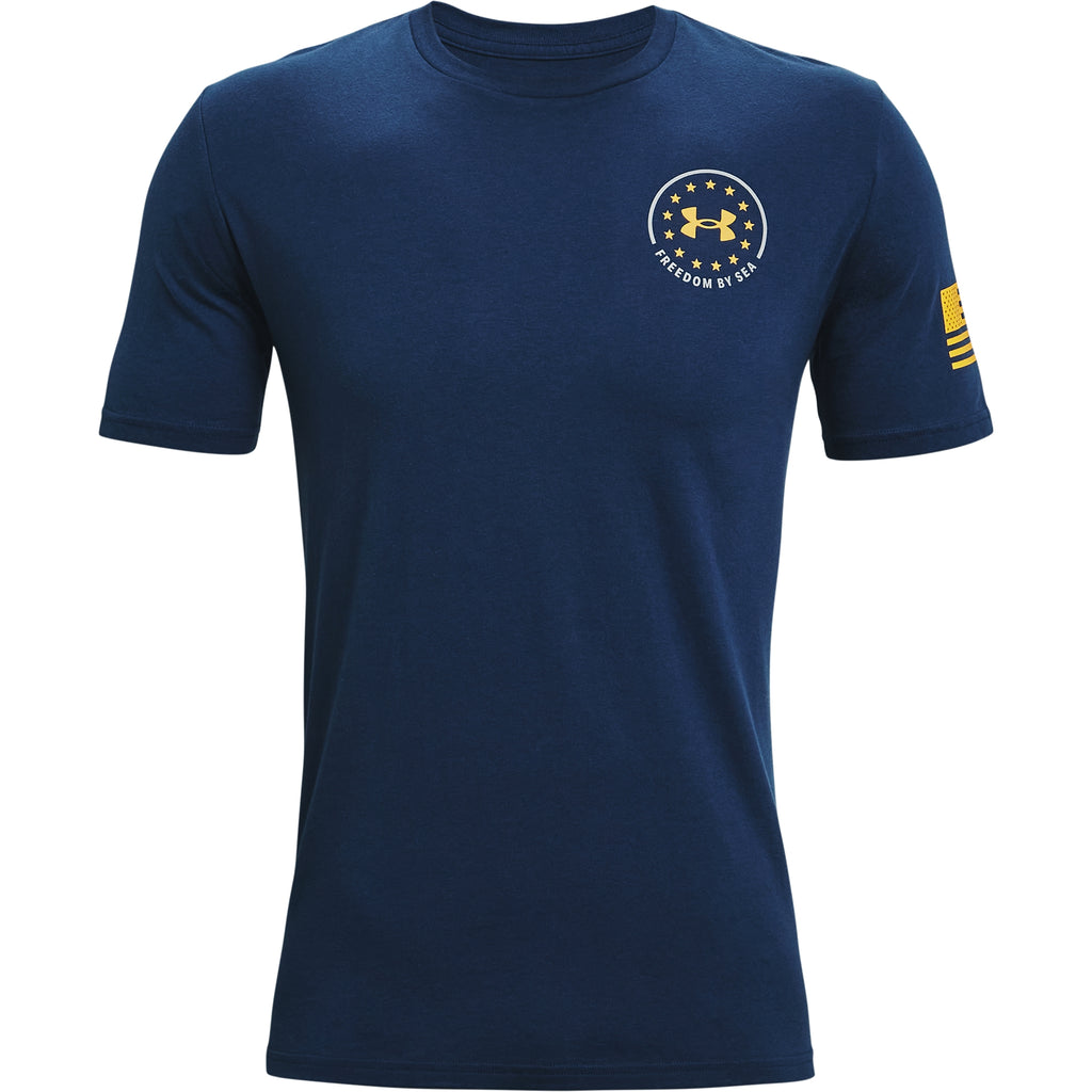 [1362056-408] Mens Under Armour Freedom By Sea T