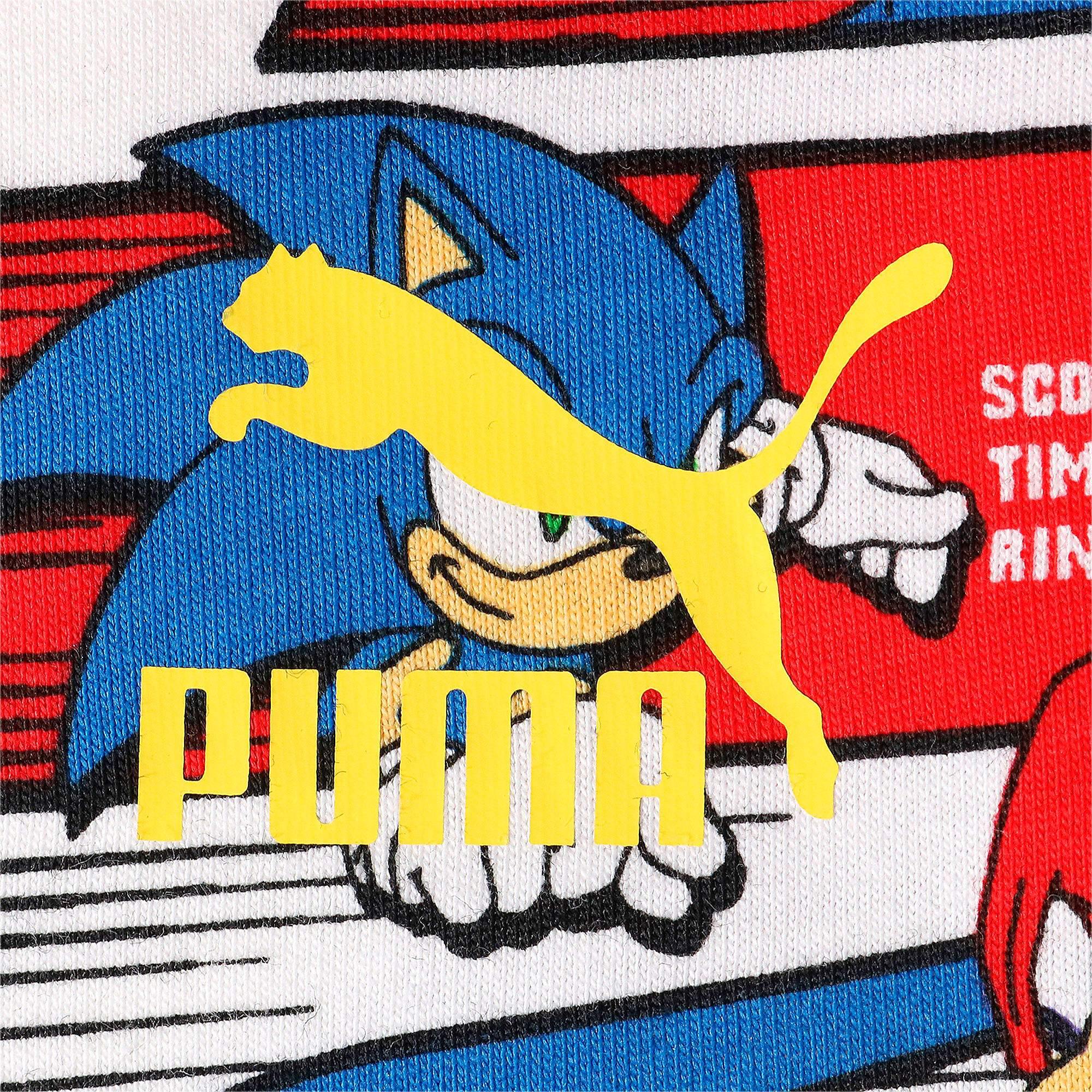 [598367-02] Mens Puma x Sonic Aop Tee - sneakAR
