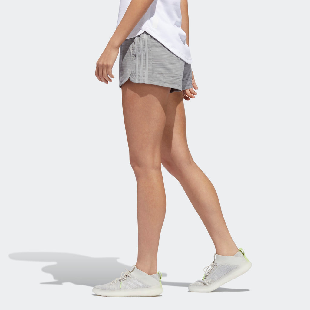 [GH1380] Womens Adidas Pacer 3-Stripes Woven Shorts