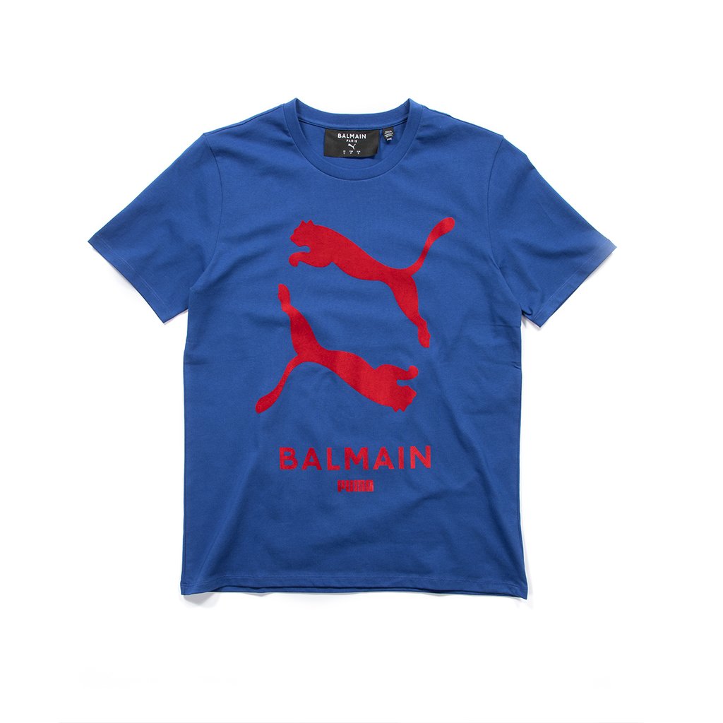 [597213-16] Mens Puma x Balmain Graphic Tee