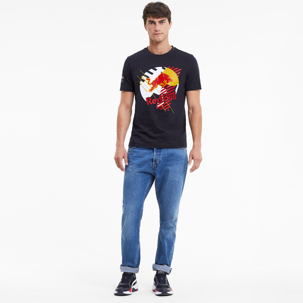 [763014-01] Mens Puma RBR Red Bull Racing Dynamic Bull Tee