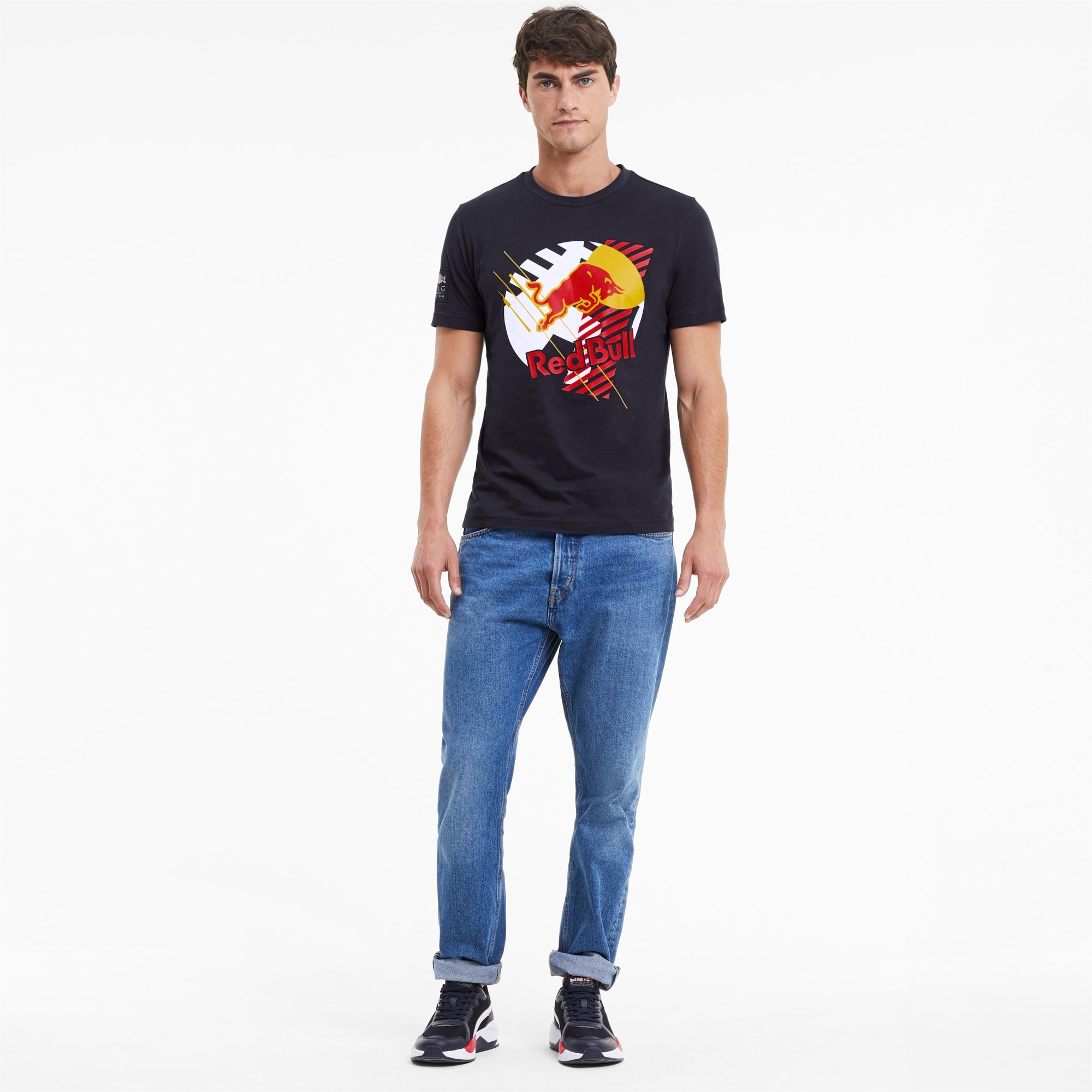 [763014-01] Mens Puma RBR Red Bull Racing Dynamic Bull Tee