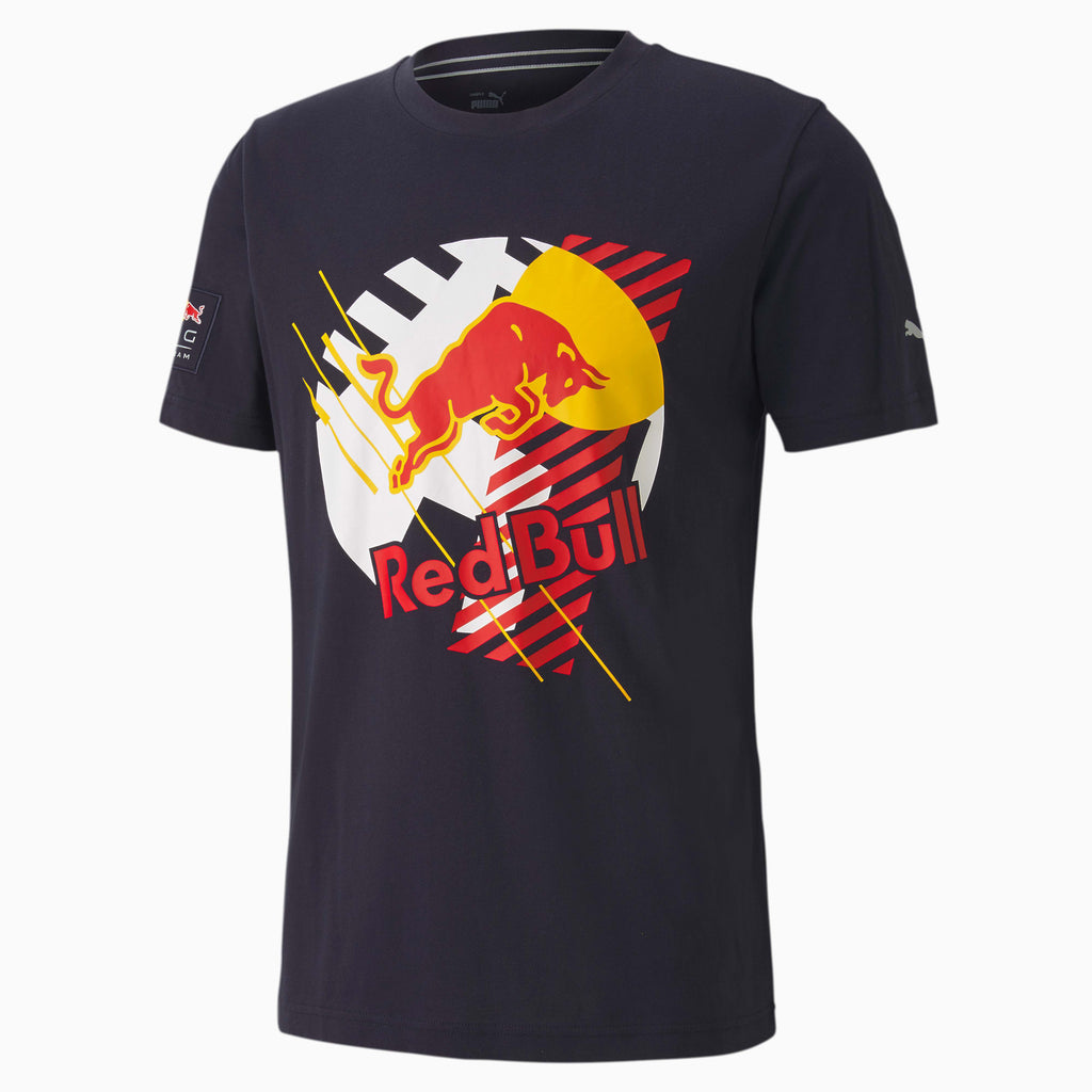 [763014-01] Mens Puma RBR Red Bull Racing Dynamic Bull Tee