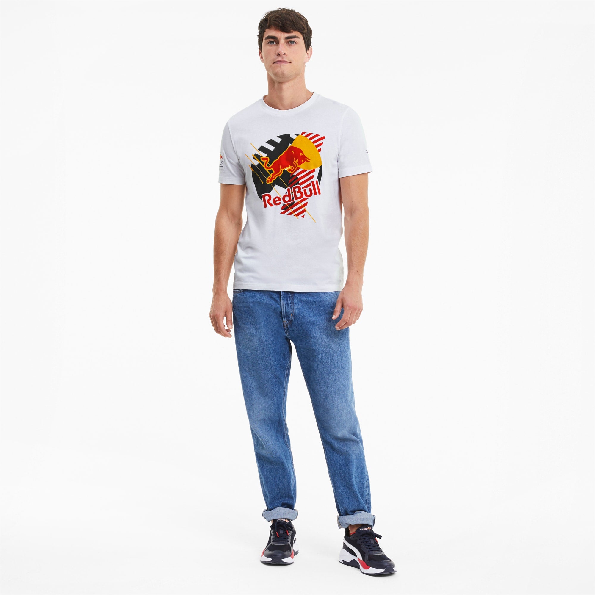 [763014-03] Mens Puma RBR Red Bull Racing Dynamic Bull Tee