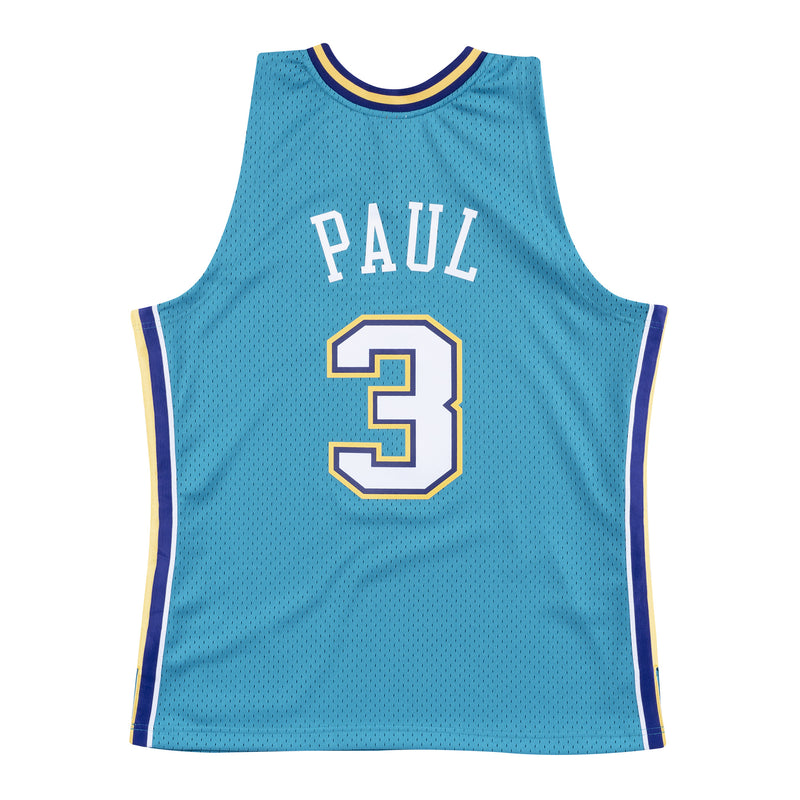 Mens Mitchell & Ness NBA Swingman Road Jersey Charlotte Hornets 2005 Chris Paul